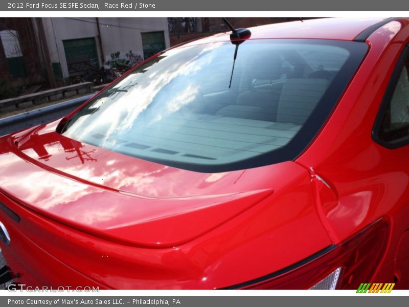 Race Red / Stone 2012 Ford Focus SE SFE Sedan
