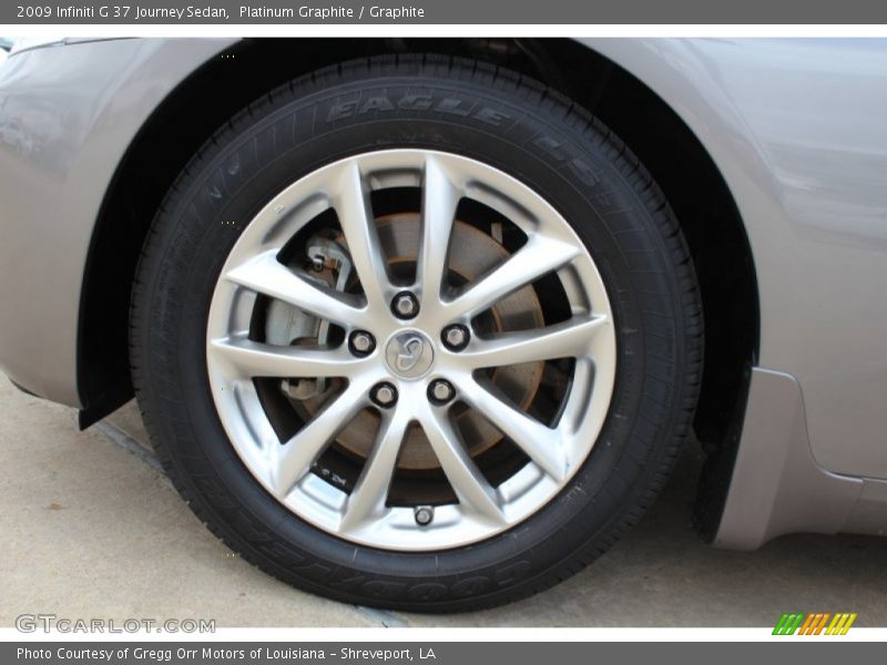 Platinum Graphite / Graphite 2009 Infiniti G 37 Journey Sedan