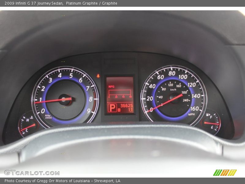 Platinum Graphite / Graphite 2009 Infiniti G 37 Journey Sedan