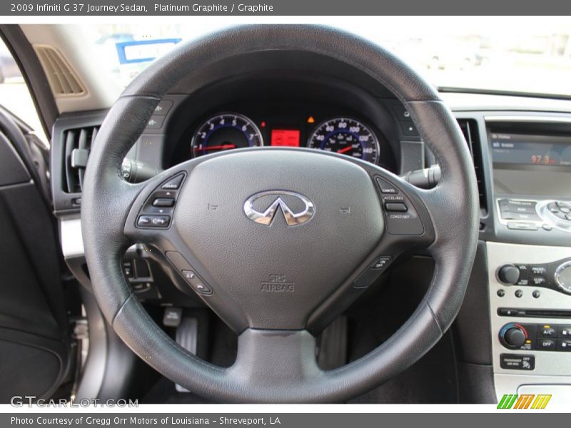 Platinum Graphite / Graphite 2009 Infiniti G 37 Journey Sedan