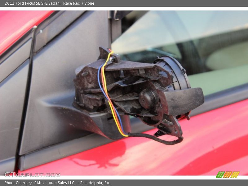Race Red / Stone 2012 Ford Focus SE SFE Sedan