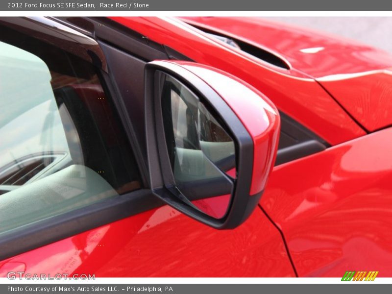 Race Red / Stone 2012 Ford Focus SE SFE Sedan