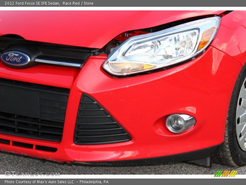 Race Red / Stone 2012 Ford Focus SE SFE Sedan