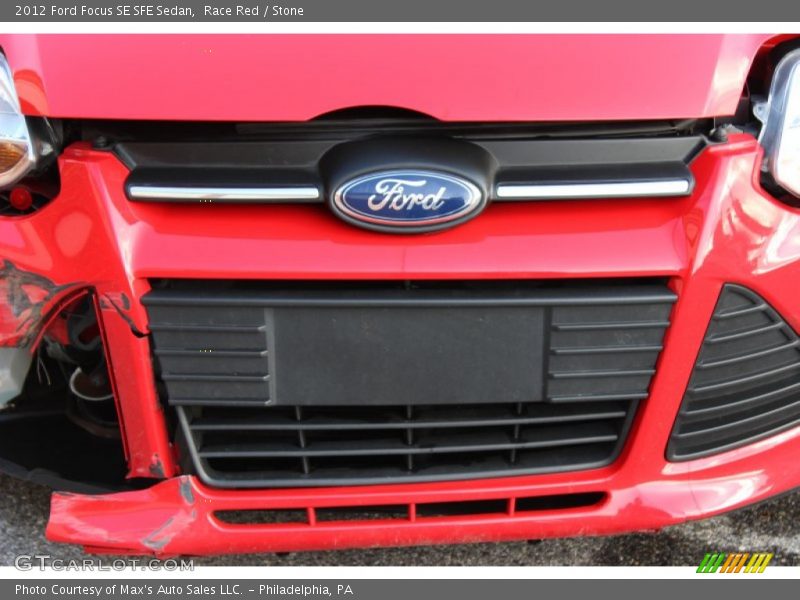 Race Red / Stone 2012 Ford Focus SE SFE Sedan