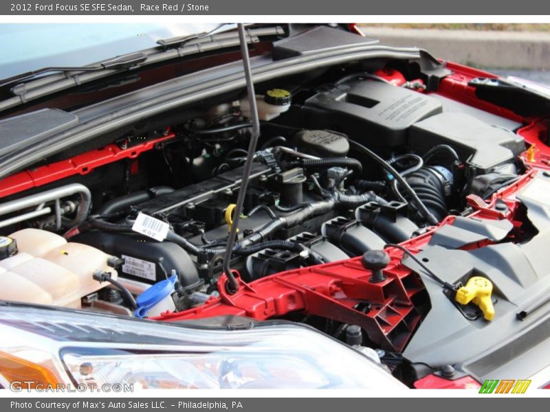 Race Red / Stone 2012 Ford Focus SE SFE Sedan