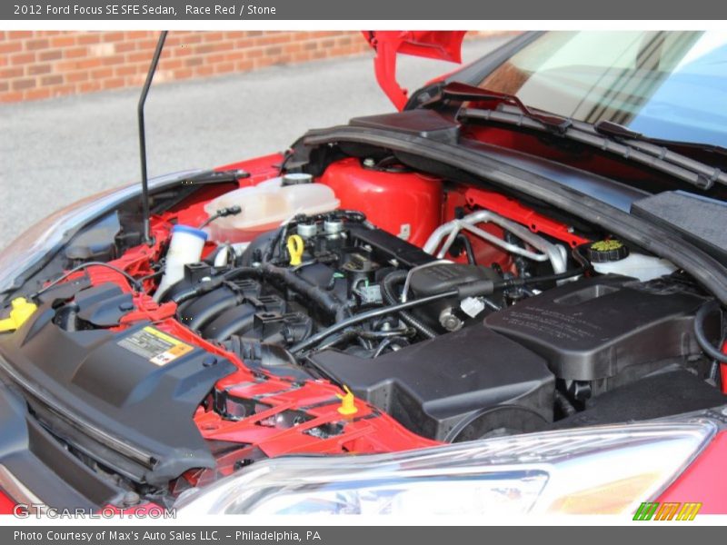 Race Red / Stone 2012 Ford Focus SE SFE Sedan