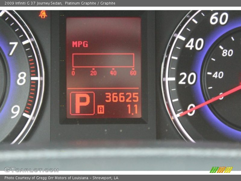 Platinum Graphite / Graphite 2009 Infiniti G 37 Journey Sedan