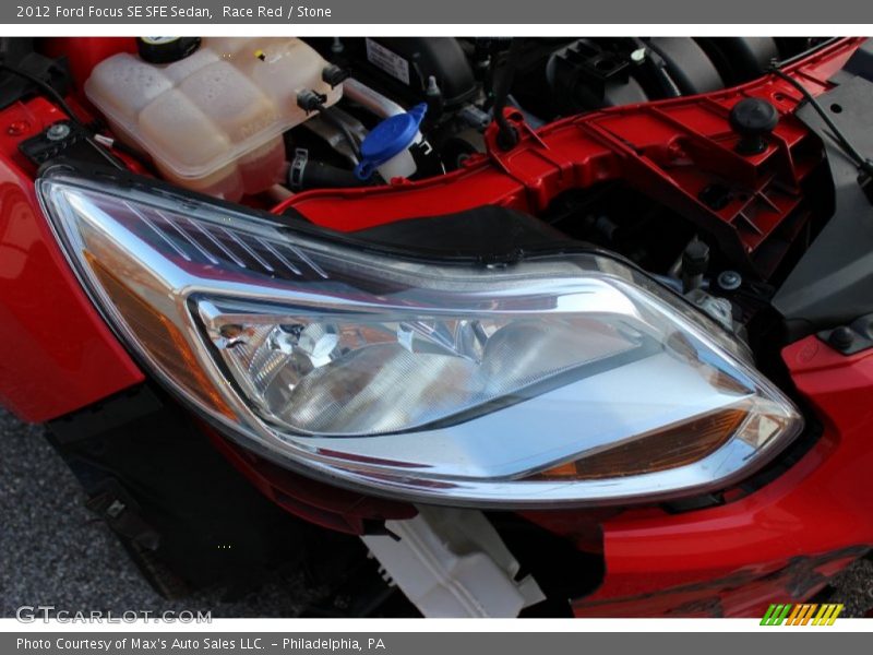 Race Red / Stone 2012 Ford Focus SE SFE Sedan