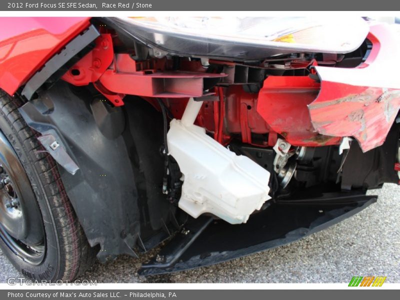 Race Red / Stone 2012 Ford Focus SE SFE Sedan