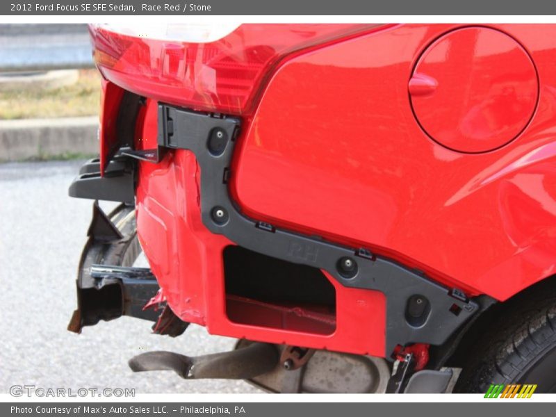 Race Red / Stone 2012 Ford Focus SE SFE Sedan