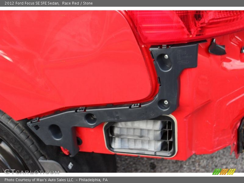 Race Red / Stone 2012 Ford Focus SE SFE Sedan