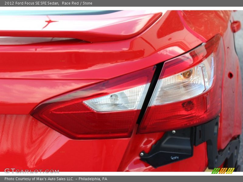 Race Red / Stone 2012 Ford Focus SE SFE Sedan