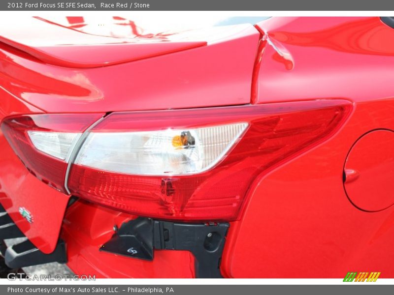 Race Red / Stone 2012 Ford Focus SE SFE Sedan