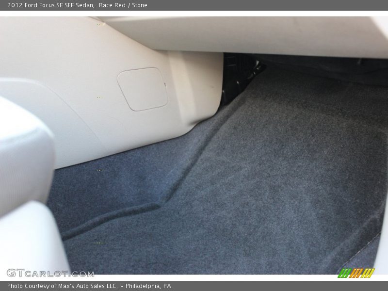 Race Red / Stone 2012 Ford Focus SE SFE Sedan