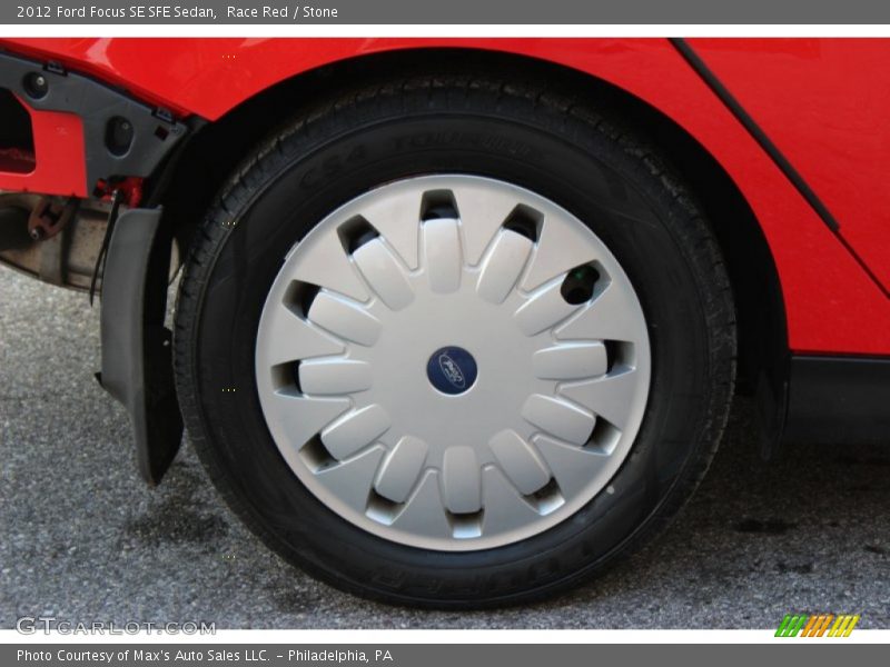 Race Red / Stone 2012 Ford Focus SE SFE Sedan
