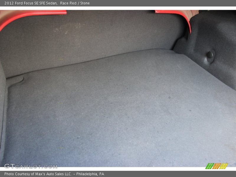 Race Red / Stone 2012 Ford Focus SE SFE Sedan