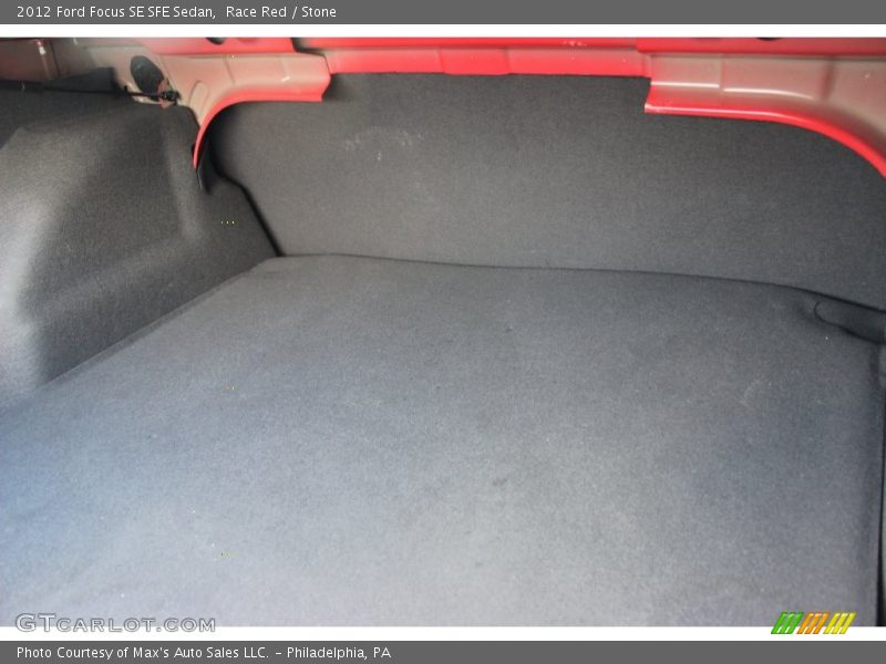 Race Red / Stone 2012 Ford Focus SE SFE Sedan