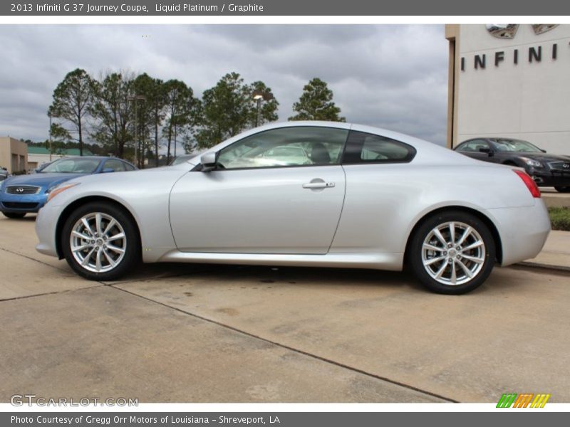  2013 G 37 Journey Coupe Liquid Platinum