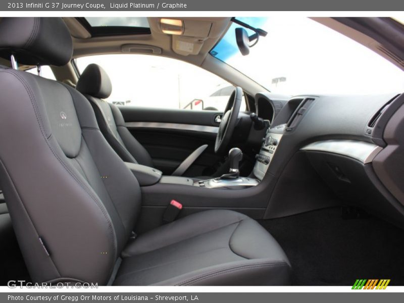 Liquid Platinum / Graphite 2013 Infiniti G 37 Journey Coupe