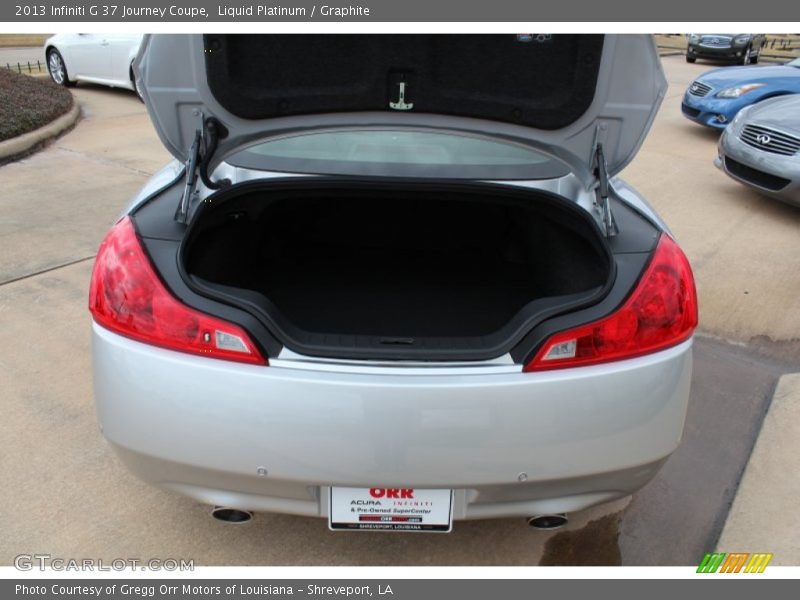 Liquid Platinum / Graphite 2013 Infiniti G 37 Journey Coupe