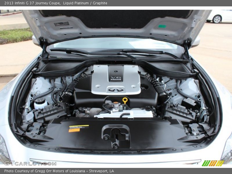  2013 G 37 Journey Coupe Engine - 3.7 Liter DOHC 24-Valve CVTCS V6
