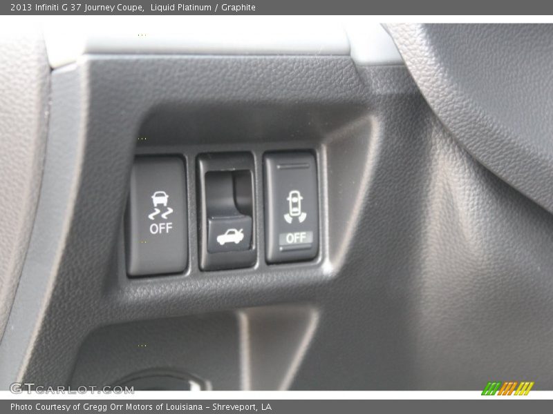 Liquid Platinum / Graphite 2013 Infiniti G 37 Journey Coupe
