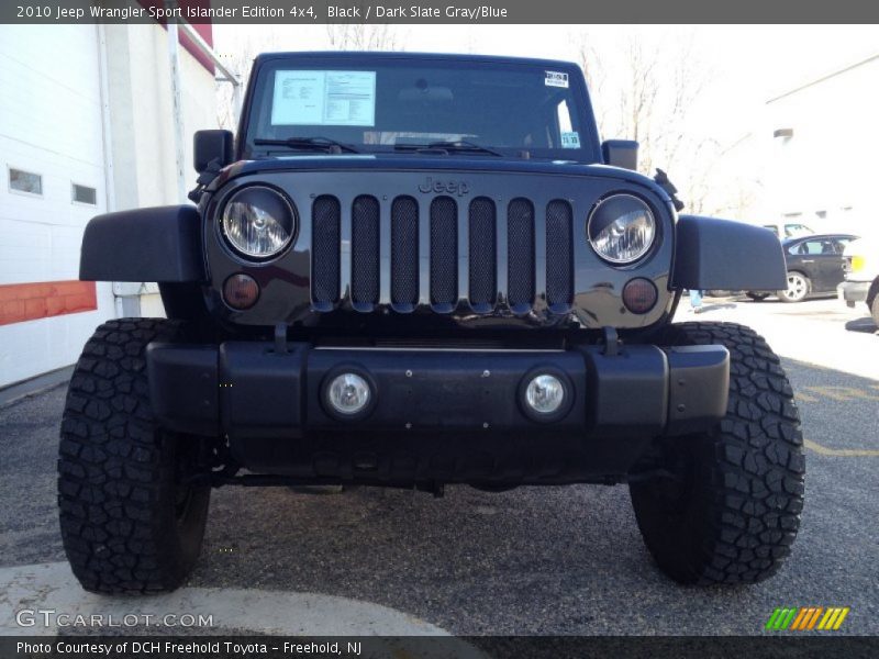 Black / Dark Slate Gray/Blue 2010 Jeep Wrangler Sport Islander Edition 4x4