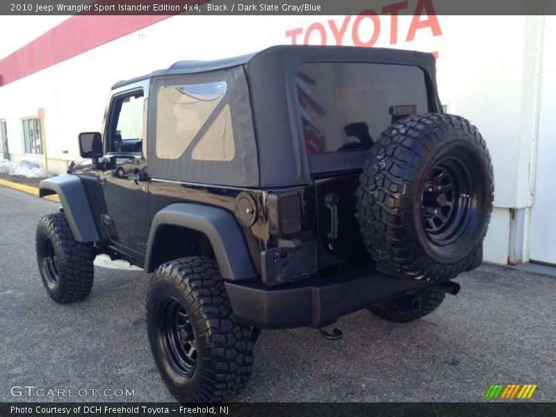 Black / Dark Slate Gray/Blue 2010 Jeep Wrangler Sport Islander Edition 4x4