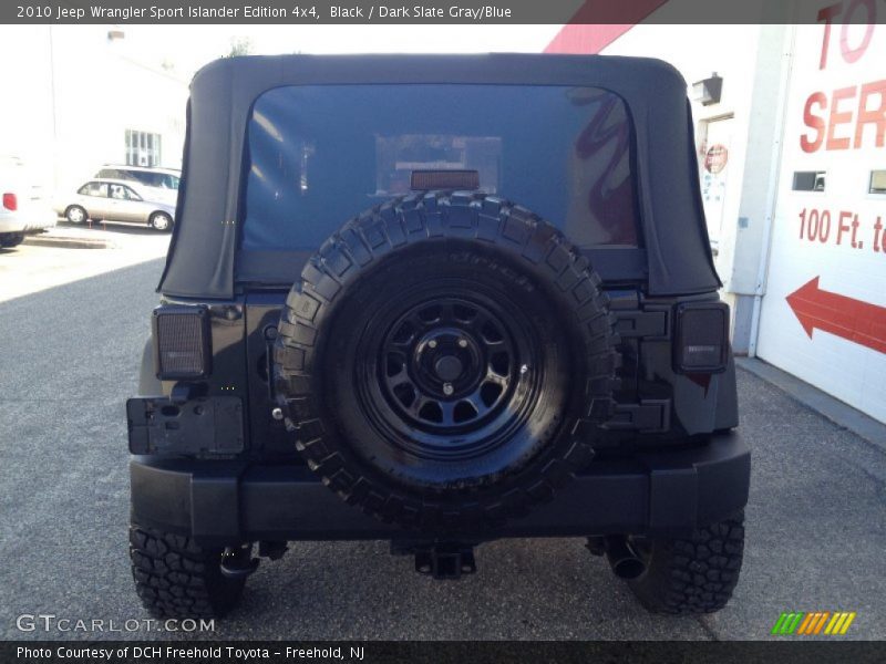 Black / Dark Slate Gray/Blue 2010 Jeep Wrangler Sport Islander Edition 4x4