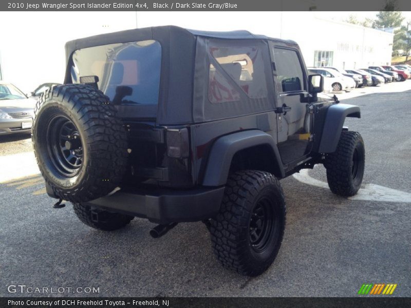 Black / Dark Slate Gray/Blue 2010 Jeep Wrangler Sport Islander Edition 4x4