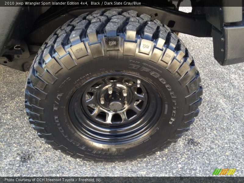 Black / Dark Slate Gray/Blue 2010 Jeep Wrangler Sport Islander Edition 4x4