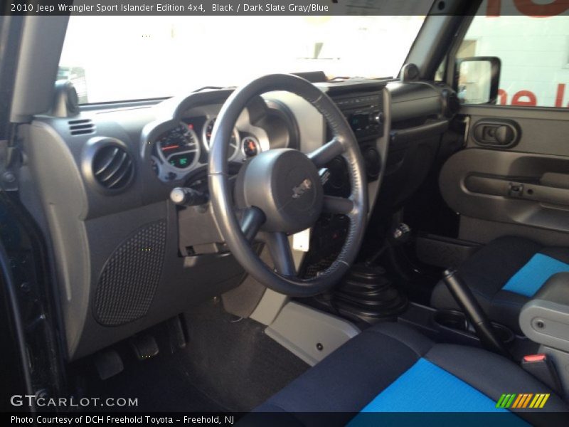 Black / Dark Slate Gray/Blue 2010 Jeep Wrangler Sport Islander Edition 4x4