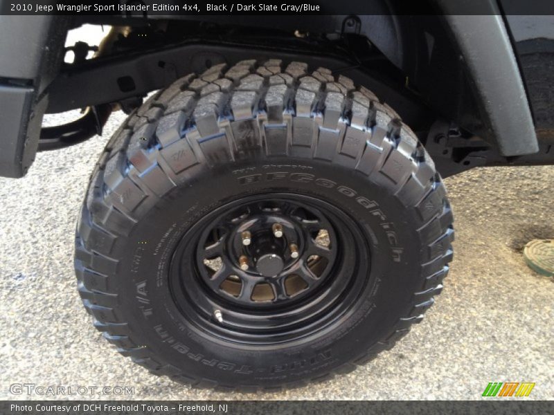 Custom Wheels of 2010 Wrangler Sport Islander Edition 4x4