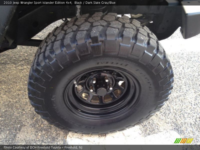 Custom Wheels of 2010 Wrangler Sport Islander Edition 4x4