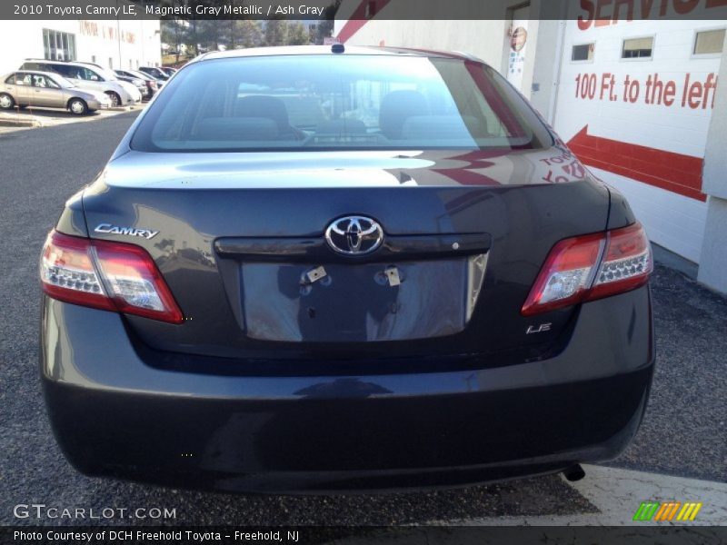 Magnetic Gray Metallic / Ash Gray 2010 Toyota Camry LE