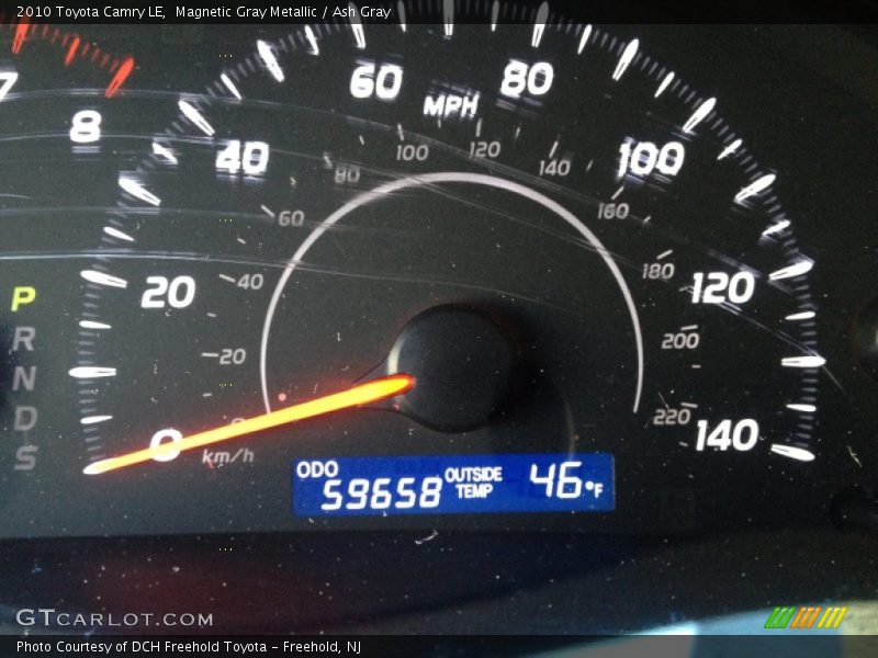 Magnetic Gray Metallic / Ash Gray 2010 Toyota Camry LE