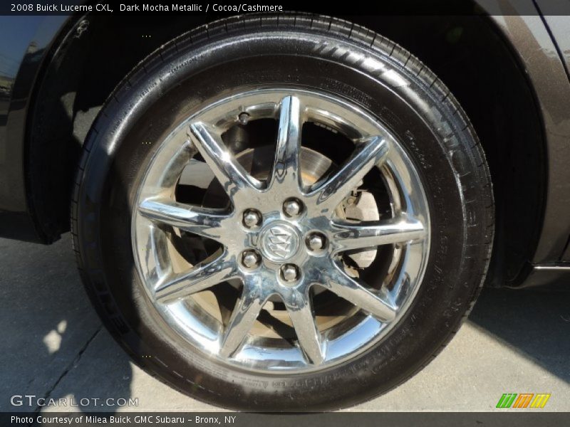 Dark Mocha Metallic / Cocoa/Cashmere 2008 Buick Lucerne CXL