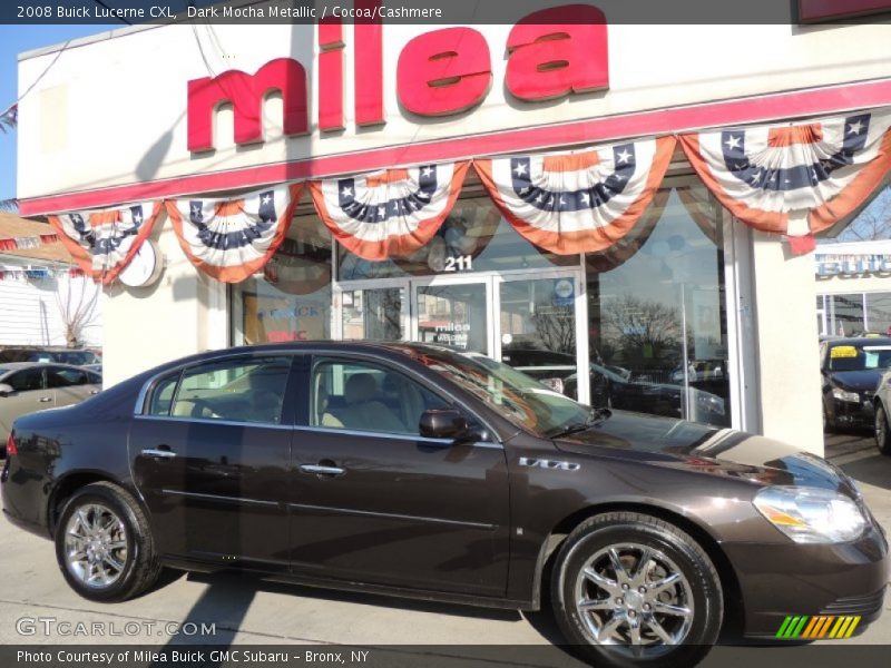 Dark Mocha Metallic / Cocoa/Cashmere 2008 Buick Lucerne CXL