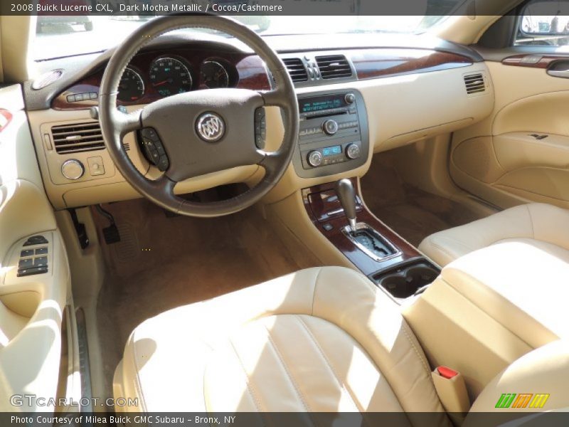 Cocoa/Cashmere Interior - 2008 Lucerne CXL 