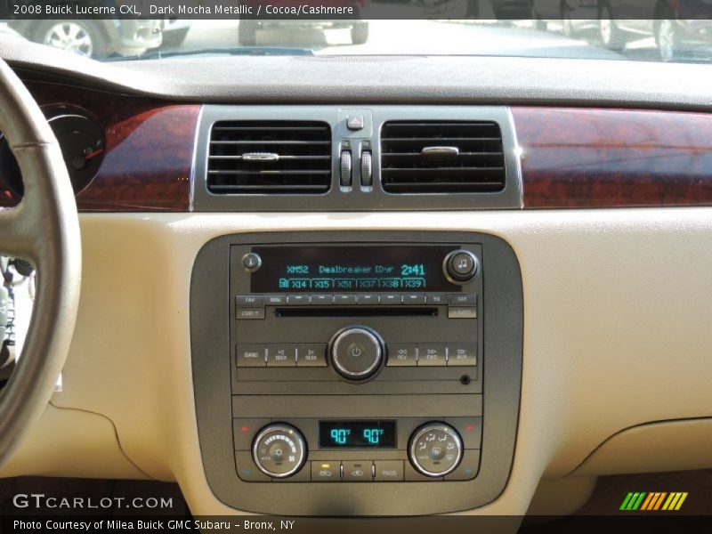 Controls of 2008 Lucerne CXL