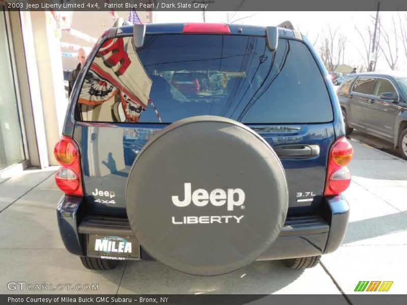 Patriot Blue Pearl / Dark Slate Gray 2003 Jeep Liberty Limited 4x4