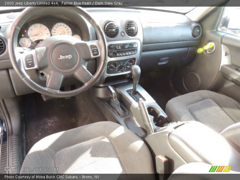 Patriot Blue Pearl / Dark Slate Gray 2003 Jeep Liberty Limited 4x4