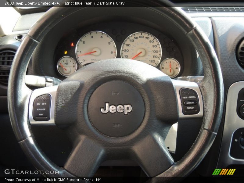 Patriot Blue Pearl / Dark Slate Gray 2003 Jeep Liberty Limited 4x4