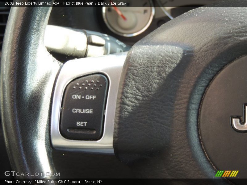 Patriot Blue Pearl / Dark Slate Gray 2003 Jeep Liberty Limited 4x4