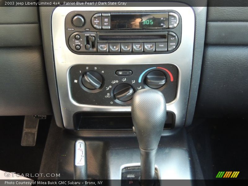 Patriot Blue Pearl / Dark Slate Gray 2003 Jeep Liberty Limited 4x4