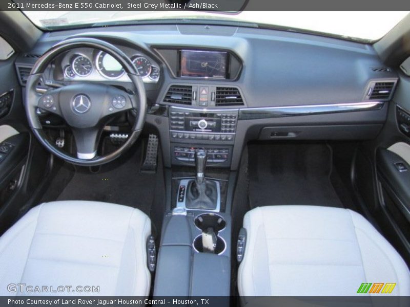 Dashboard of 2011 E 550 Cabriolet