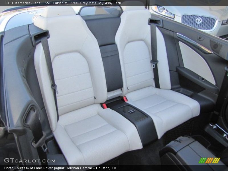 Steel Grey Metallic / Ash/Black 2011 Mercedes-Benz E 550 Cabriolet