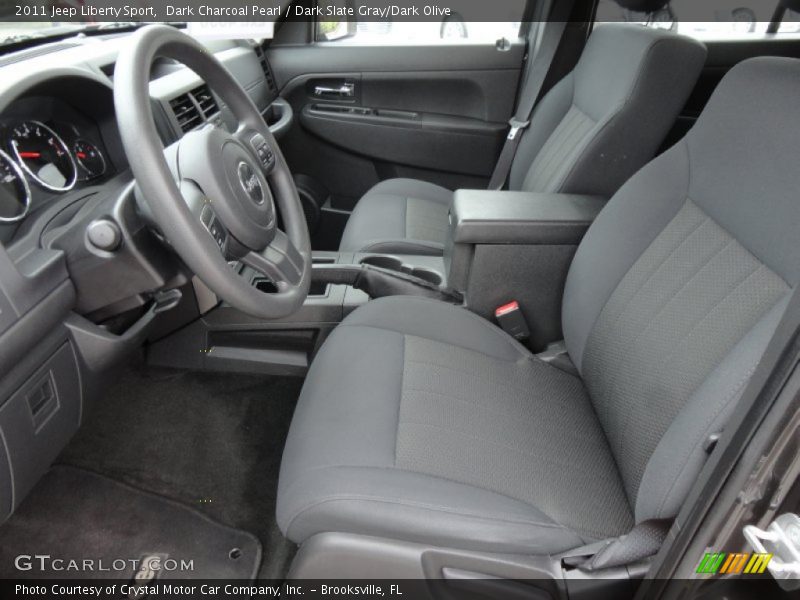  2011 Liberty Sport Dark Slate Gray/Dark Olive Interior