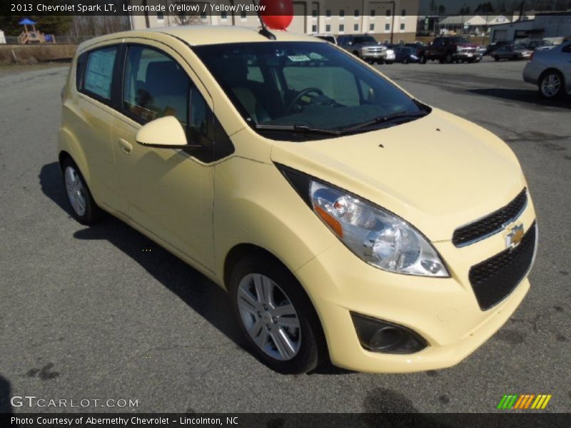 Lemonade (Yellow) / Yellow/Yellow 2013 Chevrolet Spark LT
