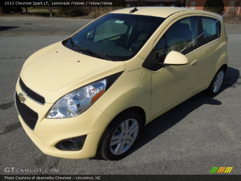 Lemonade (Yellow) / Yellow/Yellow 2013 Chevrolet Spark LT